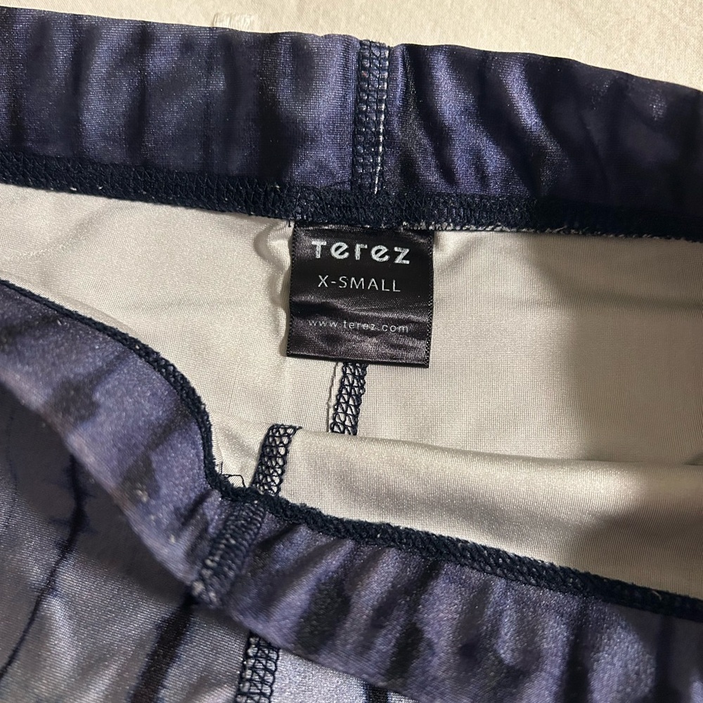 Terez Blue Patterned Legging - image 2